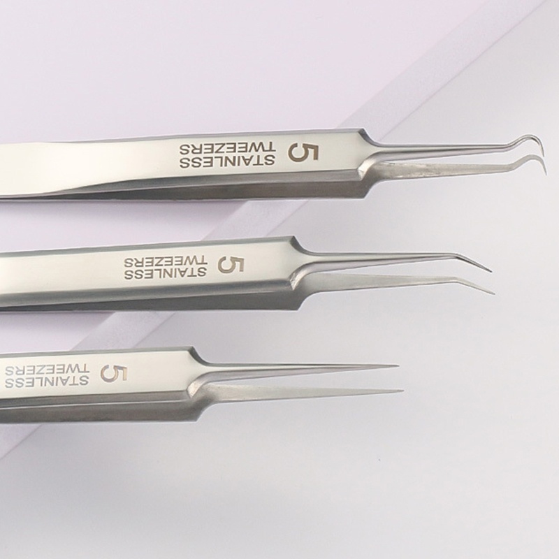 Nhíp Nặn Mụn Đầu Đen / Mụn Trứng Cá Bằng Thép Không Gỉ