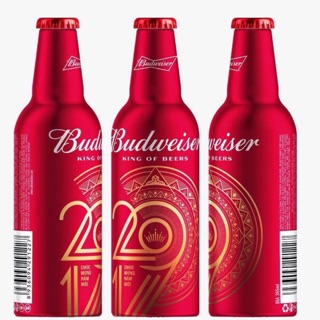 Bia Budweiser chai nhôm 2019 có khuyến mại