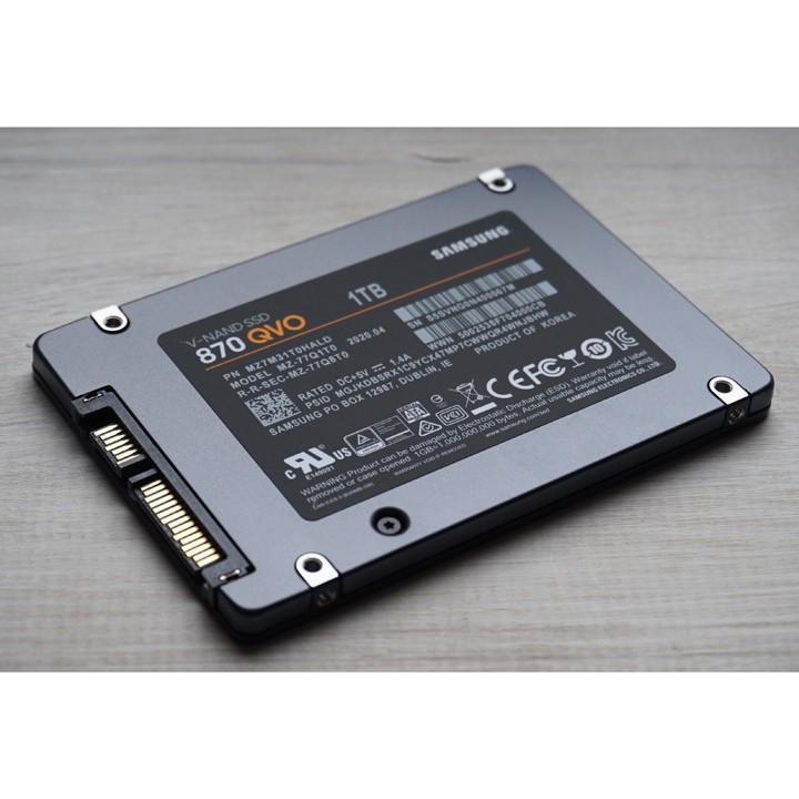 [Mã 255ELSALE giảm 7% đơn 300K] Ổ cứng SSD 2.5 inch SATA Samsung 870 QVO 1TB 2TB - bảo hành 3 năm | WebRaoVat - webraovat.net.vn