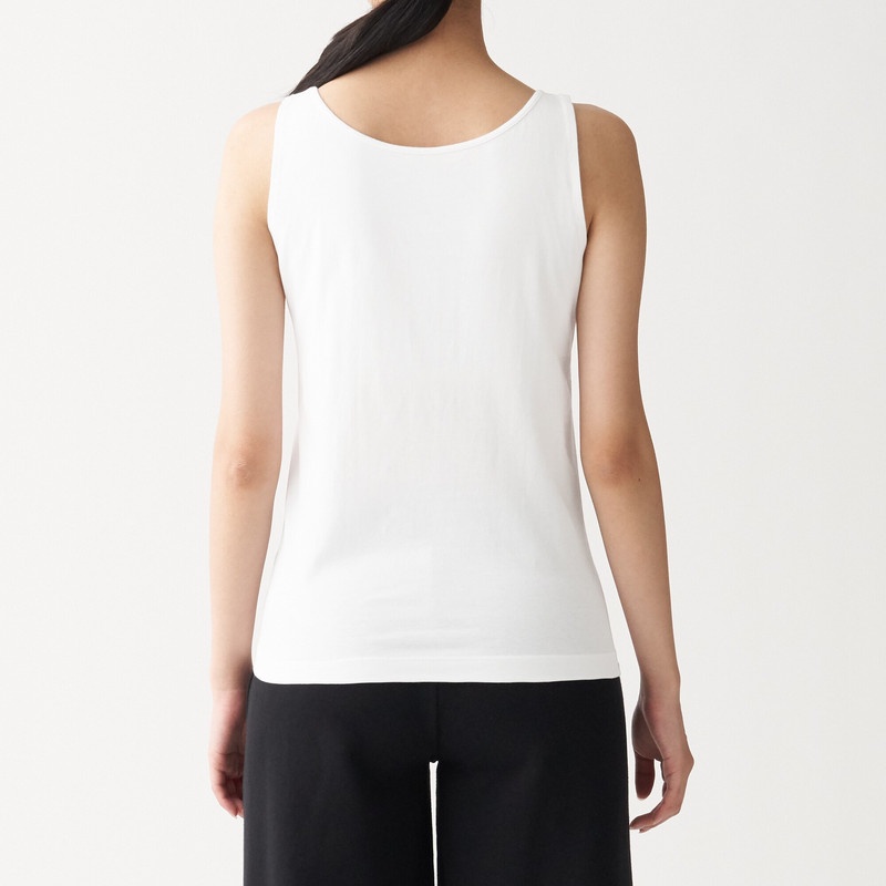 Muji Áo Ba Lỗ Lụa Có Đệm Ngực