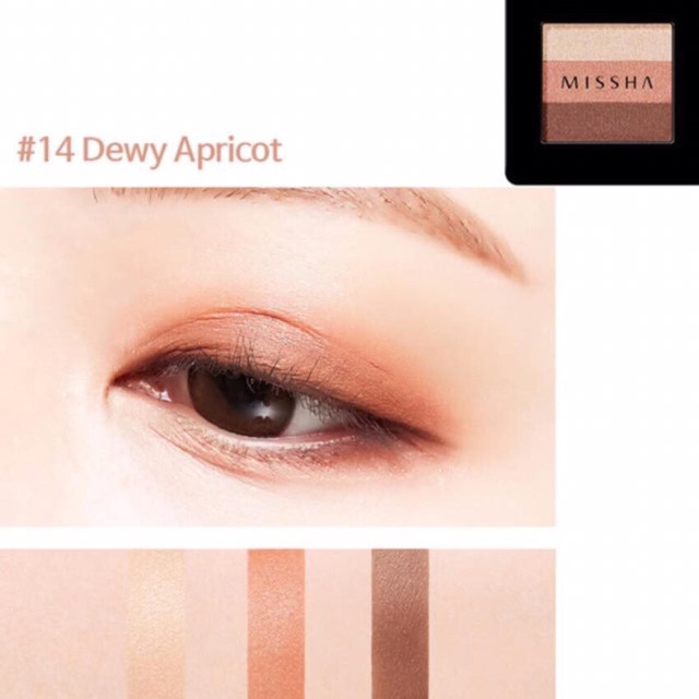 {Chính Hãng} Phấn mắt 3 màu Missha The Style Triple Perfection Shadow