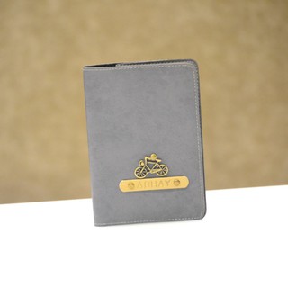 Ví đựng passport handmade icon xe đạp