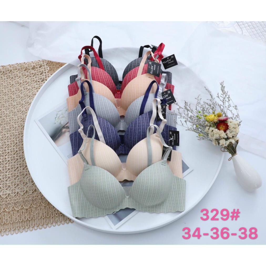 Áo ngực T-ara đúc kẻ thời trang - Mềm - Thoáng mát - 4 màu - 3 cỡ FREESHIP