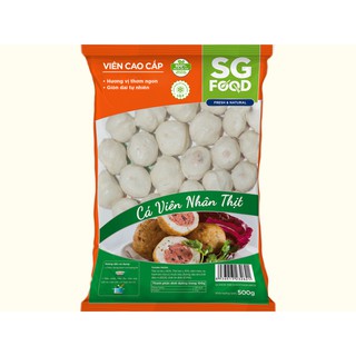 Cá viên nhân thịt SG Food 500g