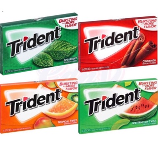 Kẹo cao su trident usa gói 26g