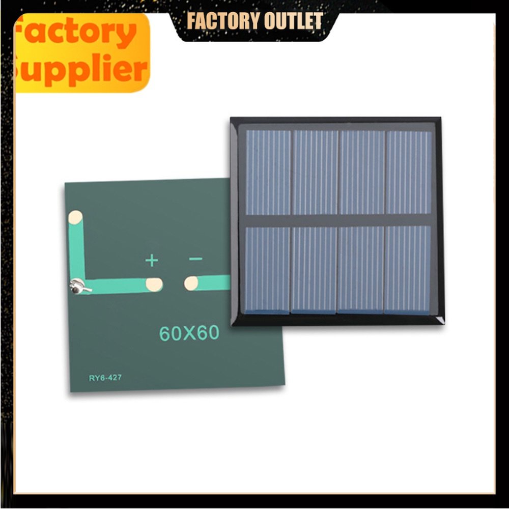 Tấm Pin Năng Lượng Mặt Trời 60 * 60 2V 150MA