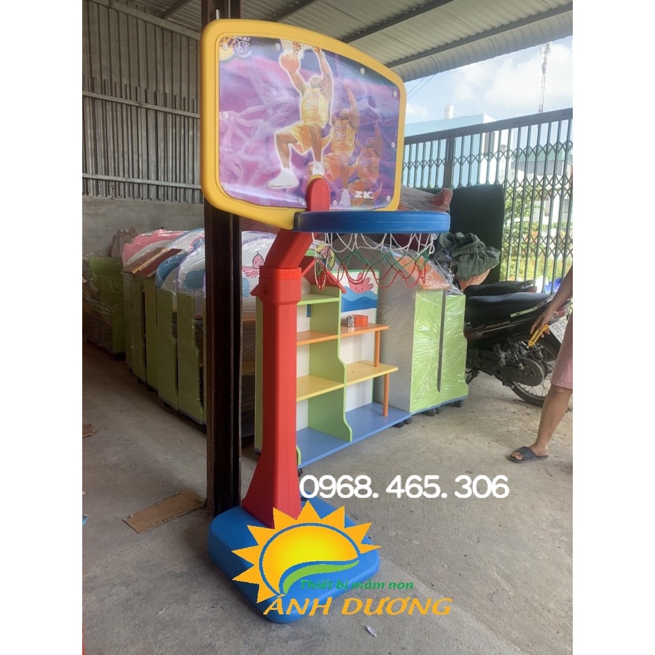 Trụ bóng rổ cho bé (có thể điều chỉnh kích thước)