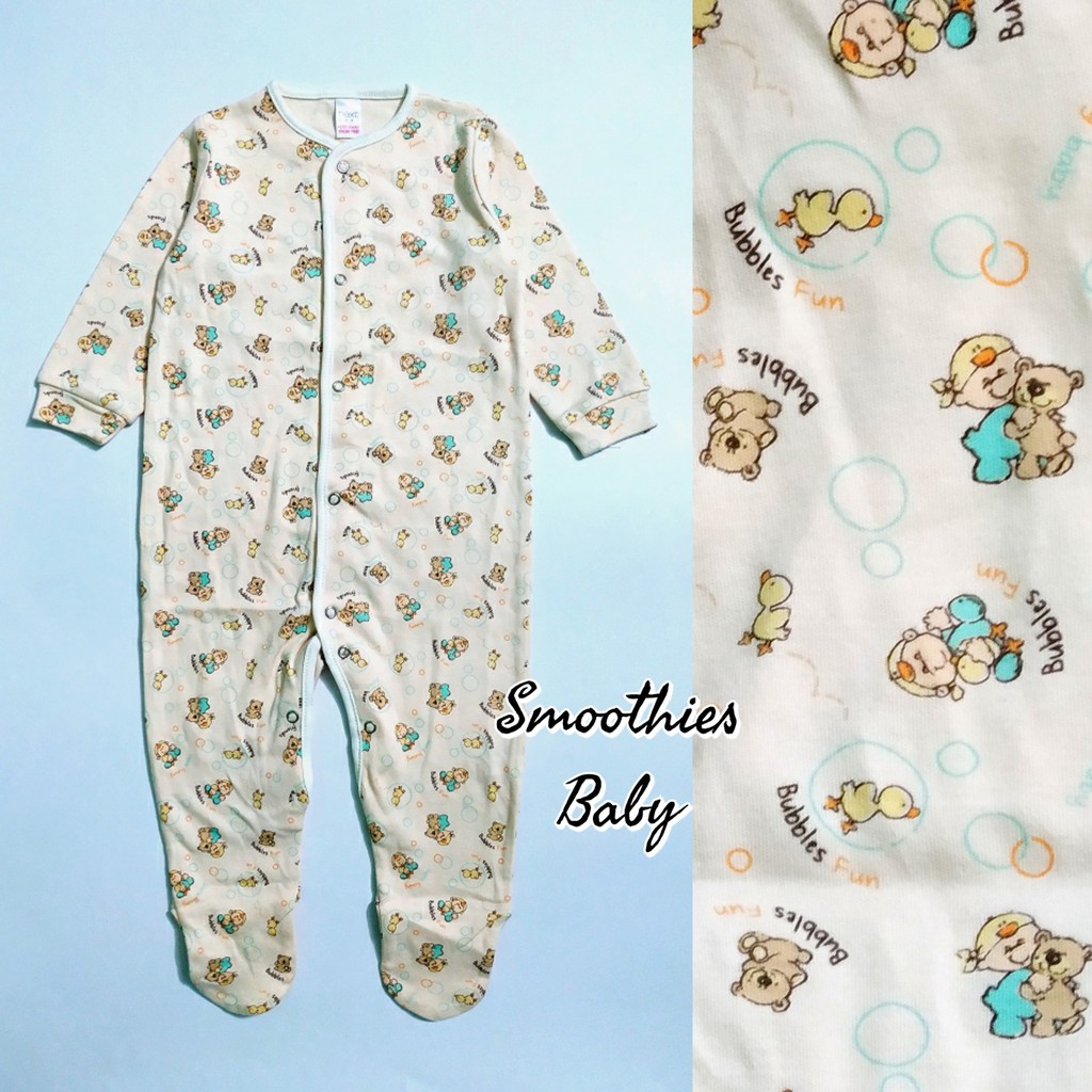 SLEEPSUIT NÚT BẤM CHO BÉ 9-13KG