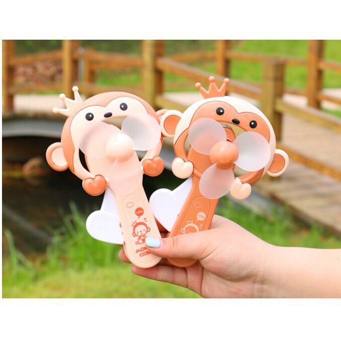 Quạt bóp tay Quạt Cầm Tay Hình Thú Ngộ Nghĩnh Đa Dạng Mẫu