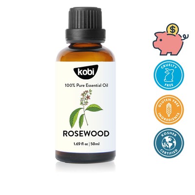 Tinh dầu Gỗ Hồng Kobi Rosewood 50ml thơm phòng thư giãn tạo hương gỗ dễ chịu dùng khuếch tán