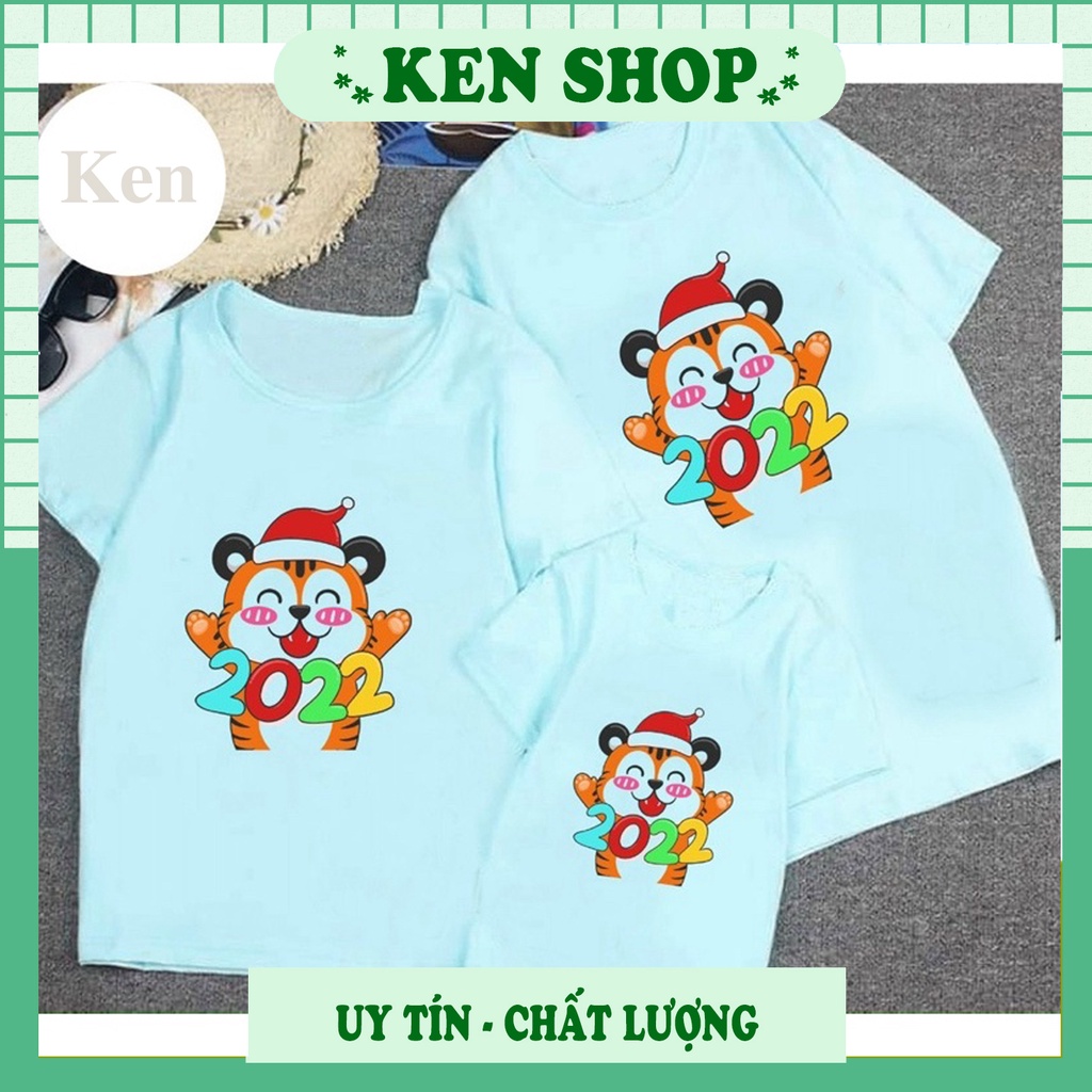 Áo thun hình con cọp xuân têt 2022 ib shop để chọn size nhé, đủ màu đủ mẫu