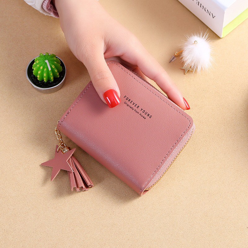 Bóp Ví Nữ Ngắn FOREVER YOUNG V217 Cách Điệu Trẻ Trung
