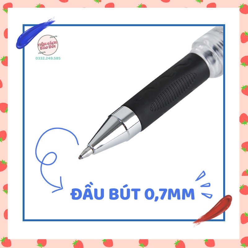 Bút gel M&G 0.7mm, luyện viết tiếng Trung Hàn Nhật, tập viết chữ Hán, luyện thư pháp bút cứng chuyên dụng