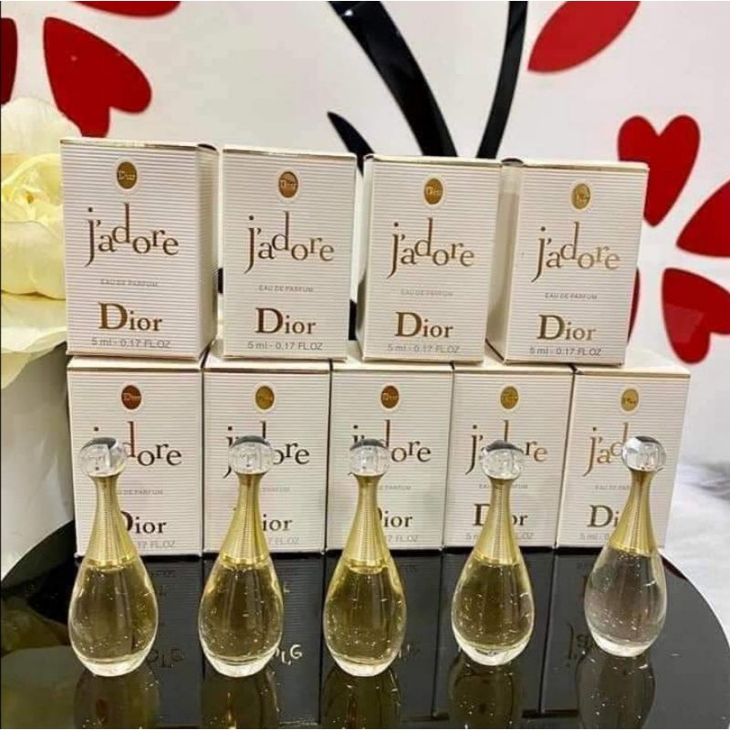 Nước hoa nữ Dior J'Adore EDP mini 5ml mùi hương quý phái sang trọng nữ tính
