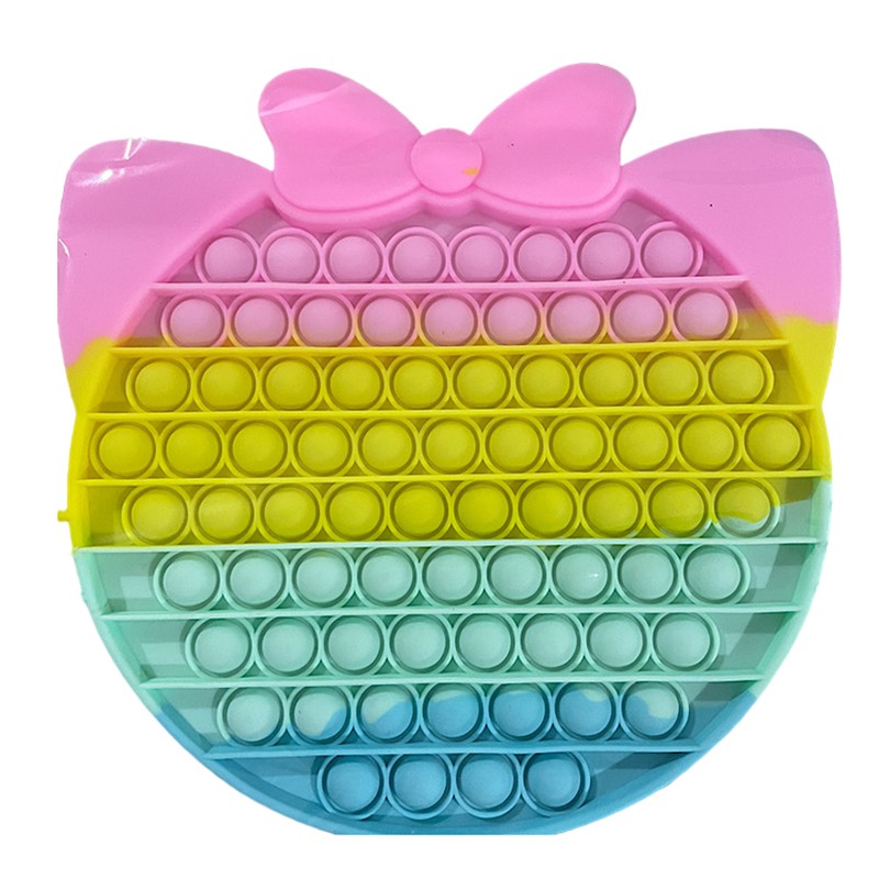 20/30CM POP IT TIK TOK Cặp 2 pad màu sắc vui nhộn, đồ chơi nhấn bong bóng giảm stress, vui nhộn, dành cho người lớn và trẻ e