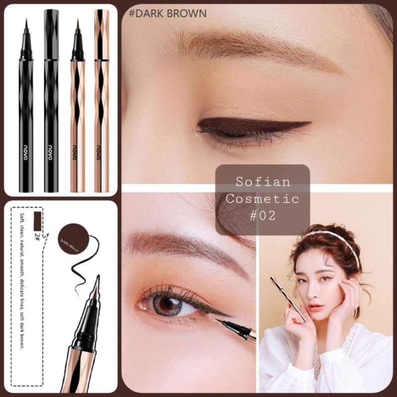 NOVO - Bút kẻ mắt nội địa Trung Novo Ninogan 5201 không lem, lâu trôi, siêu mảnh cho những đường eyeliner hoàn hảo nhất | BigBuy360 - bigbuy360.vn