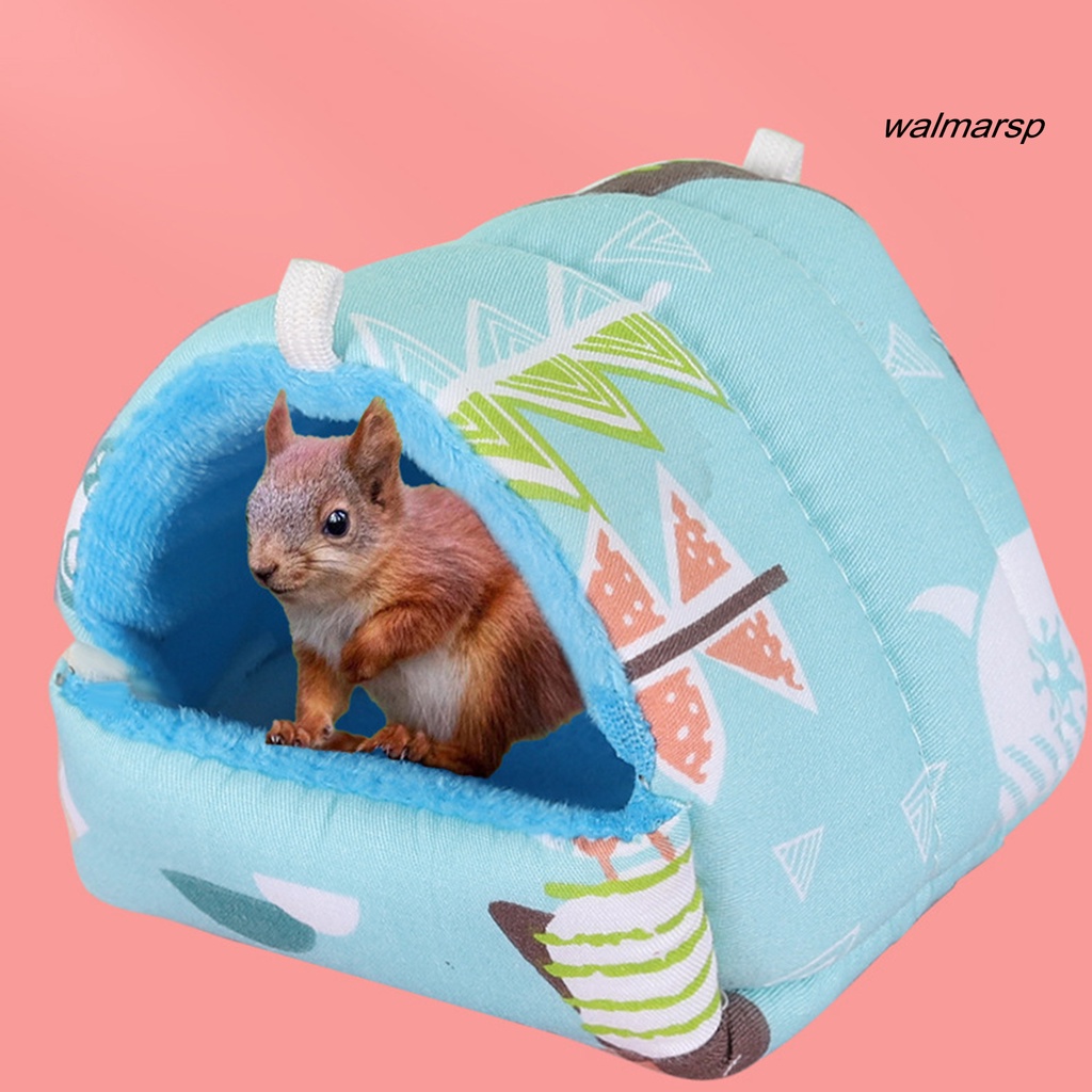 Võng Treo Vải Bông In Họa Tiết Dễ Thương Dành Cho Thú Cưng Chuột Hamster