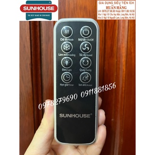 [Chính hãng] ĐIỀU KHIỂN QUẠT ĐIỀU HOÀ HƠI NƯỚC SUNHOUSE #SHD7772