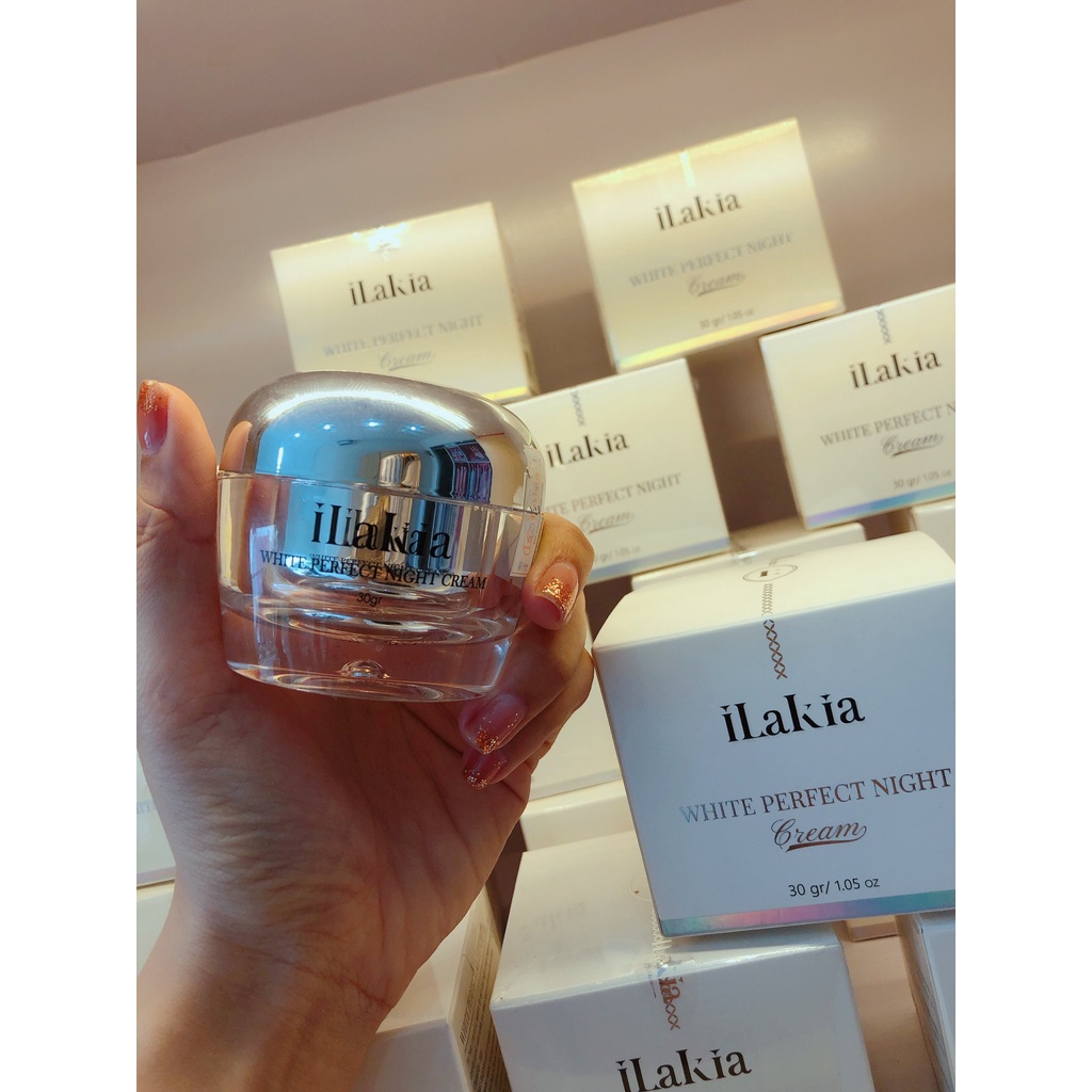 Kem Trắng Da Mặt Ban Đêm ILAKIA Kem Dưỡng Ẩm Chống Lão Hoá - Hàn Quốc | BigBuy360 - bigbuy360.vn