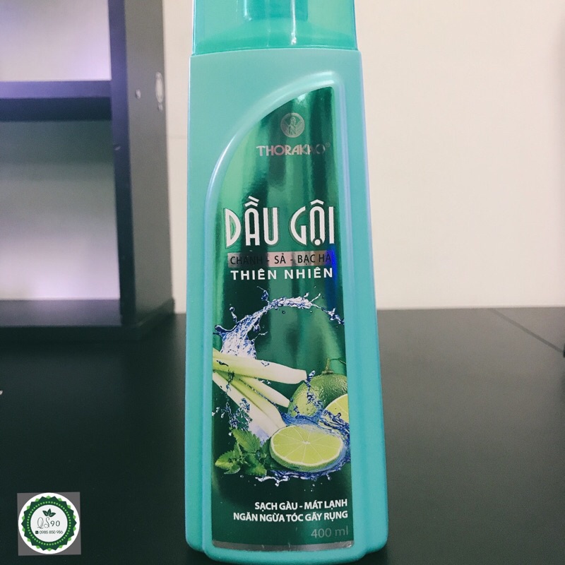 DẦU GỘI THORAKAO Bồ Kết,Hà Thủ Ô 400ml