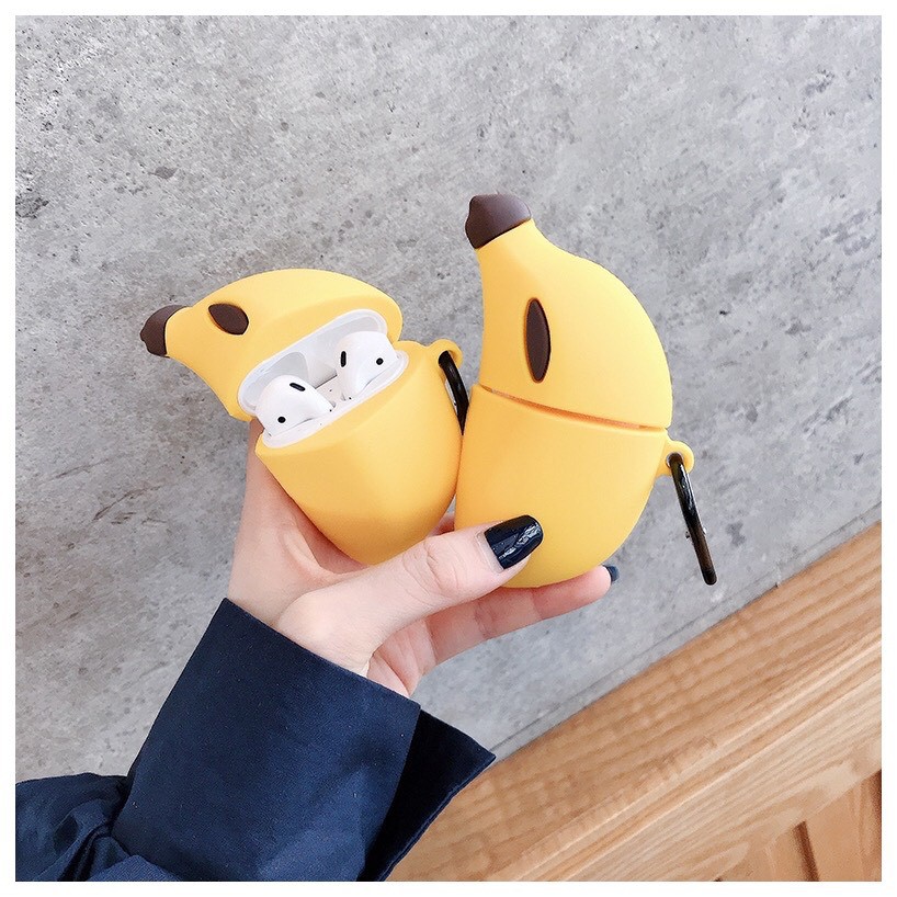 [BAO BẢO VỆ] Case Airpod 1 2 Pro Vỏ bao bọc Trái cây Nhiệt đới đựng tai nghe không dây airpods Fruit