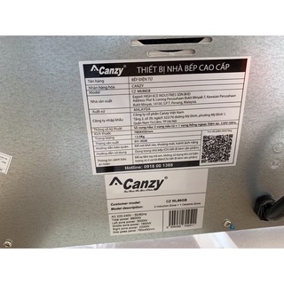 Bếp từ 3 Canzy CZ ML86GB ( Nhập khẩu Malayxia)
