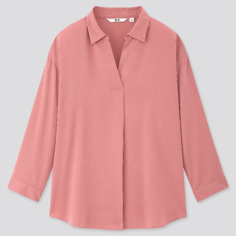 🌹🌿❤ Áo sơ mi Uniqlo rayon easy care