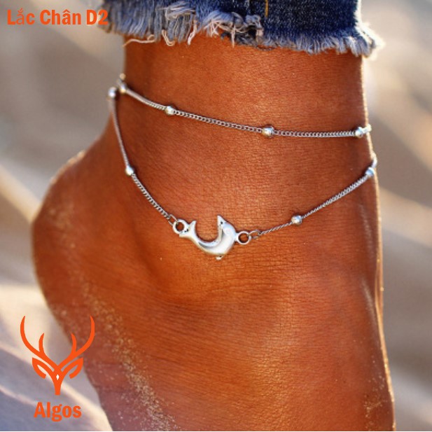 Lắc chân nữ - cá heo ⚡️ ƯU ĐÃI TOÀN SHOP ⚡️ Bạc 925 sáng bền, thiết kế tinh tế phù hợp mọi phong cách, sự kiện