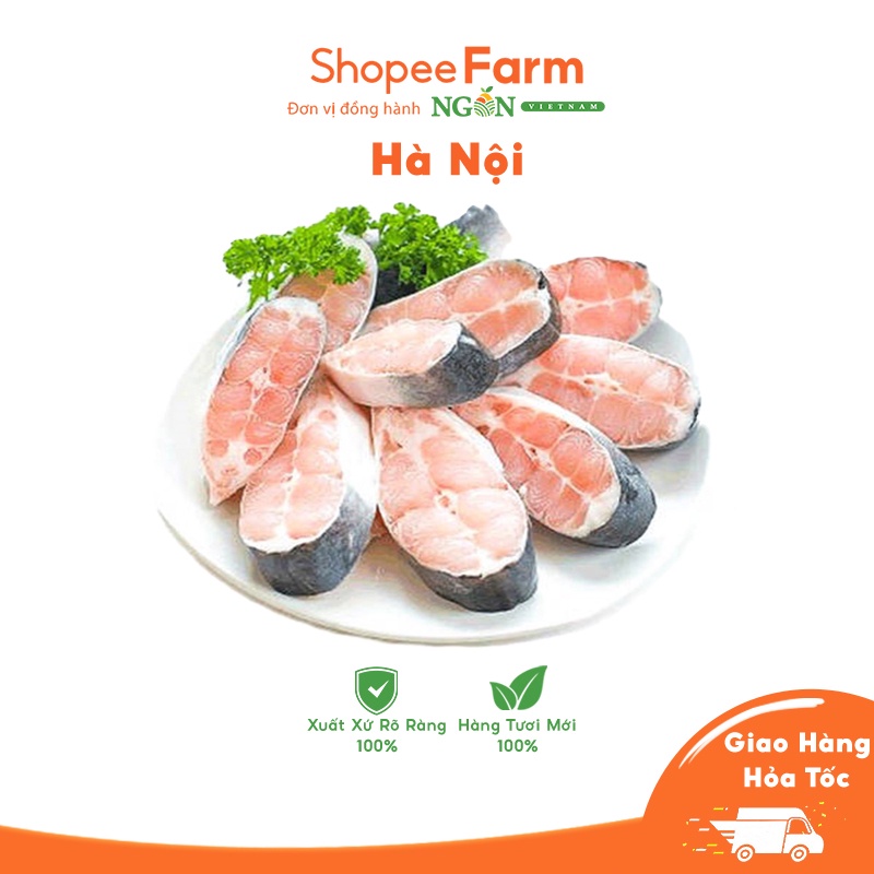 Túi 1kg Cá Ba Sa Cắt Khúc Dinh Dưỡng - ShopeeFarm