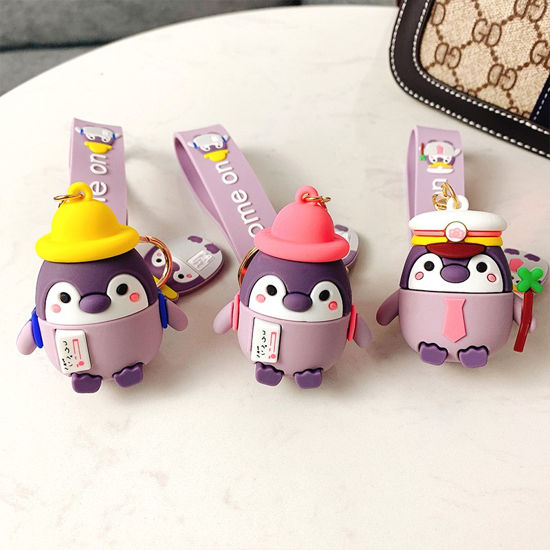 Móc khoá chim cánh cụt hoạt hình đáng yêu Come one Taro Stationery