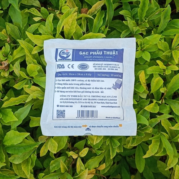 Gạc đắp mặt nạ, gạc phẫu thuật hút nước dùng trong spa