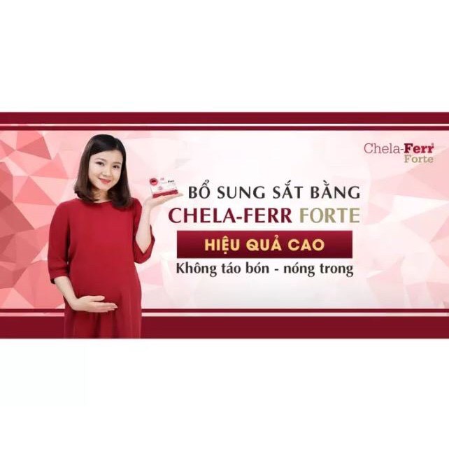 (QUÀ TẶNG) COMBO Chela Calcium /Chela Ferr Forte - Bổ Sung Canxi, Sắt - Giúp Và Bé Phát Triển Toàn Diện