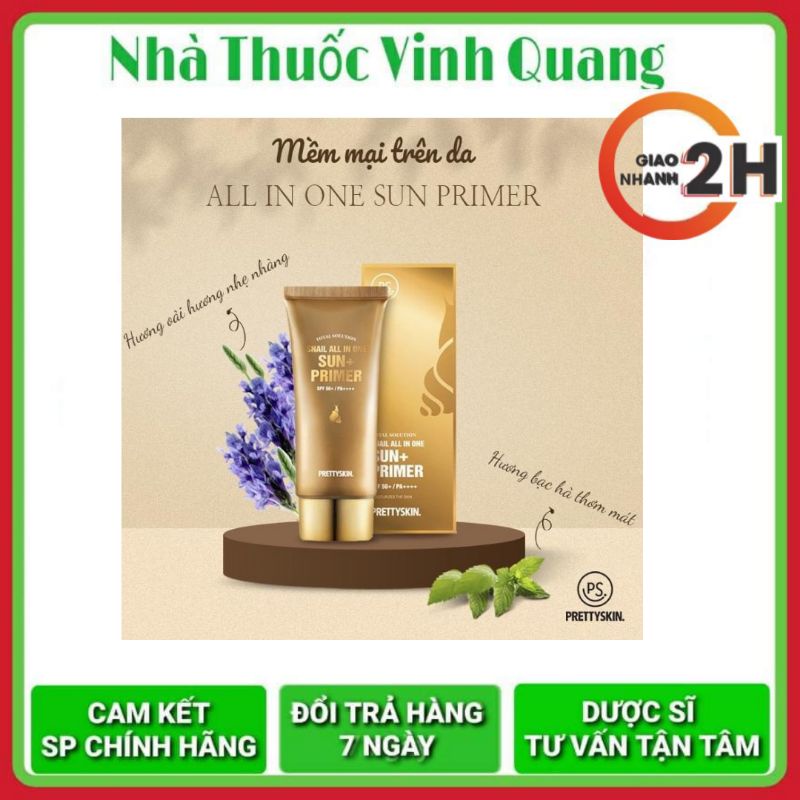 Kem Chống Nắng Thủy Tinh Thần Thánh Pretty skin Hàn Quốc [ Uy Tín+Chính Hãng]