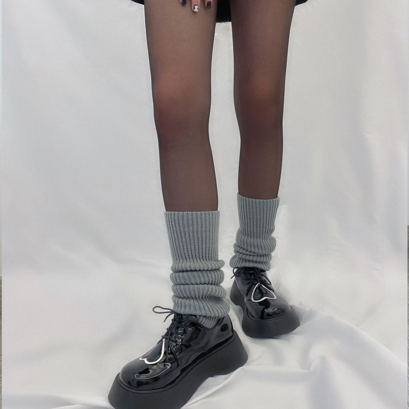 Đôi Vớ Dệt Kim Mềm Giữ Ấm Bảo Vệ Đầu Gối Cho Nam Nữ