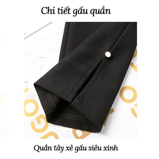 Quần tây xẻ gấu siêu xinh