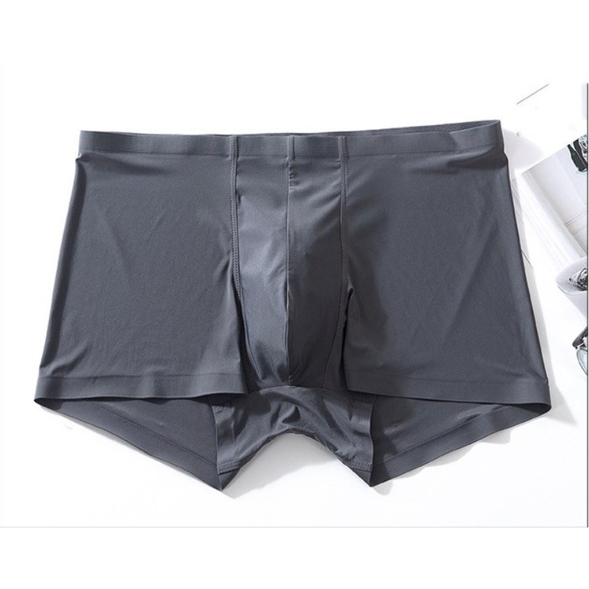 Hộp 4 quần lót boxer nam Sịp đùi thun lạnh cao cấp kháng khuẩn ngăn mùi LOTNAM13