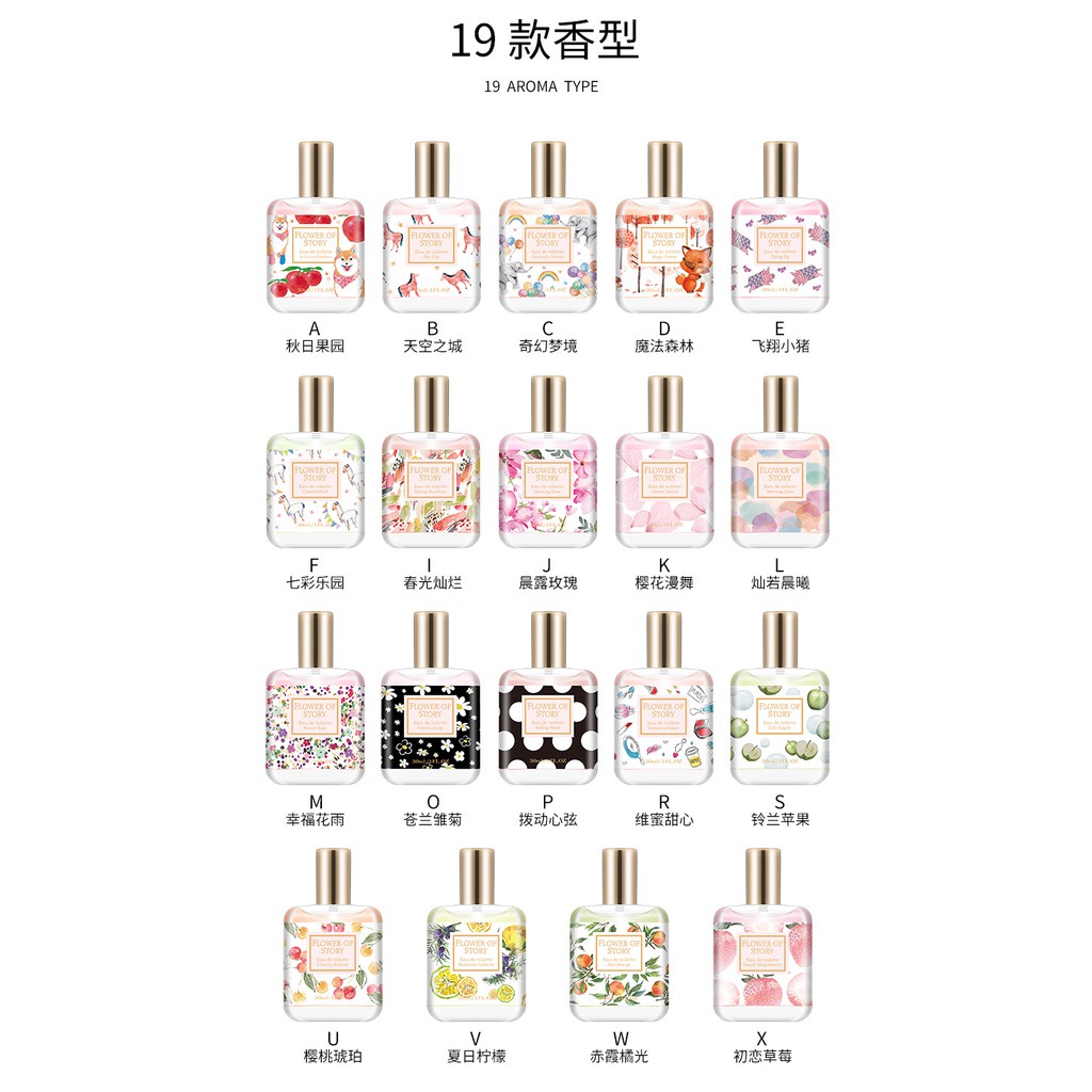 Xịt Thơm Toàn Thân Body Mist Của Flower Of Story 30ml Chính Hãng