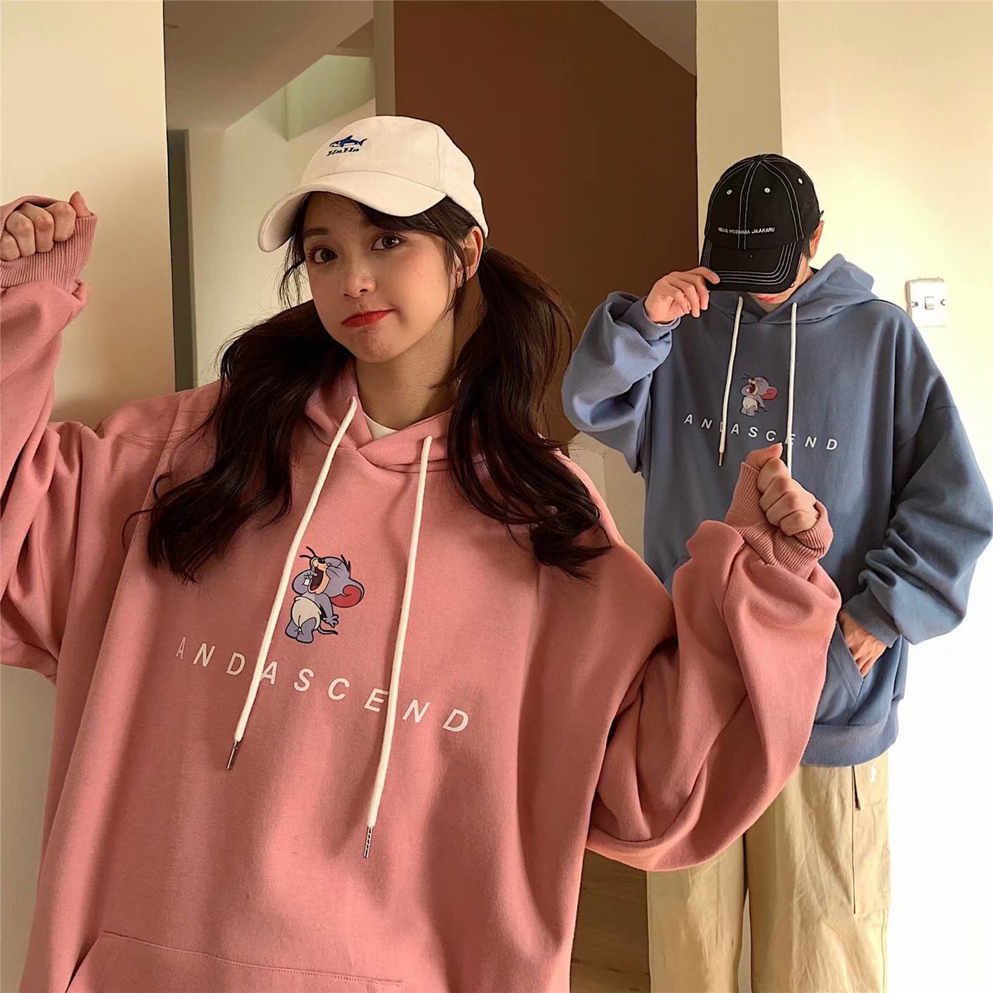  Áo Hoodie Dáng Rộng Thời Trang Năng Động Cho Cặp Đôi | BigBuy360 - bigbuy360.vn