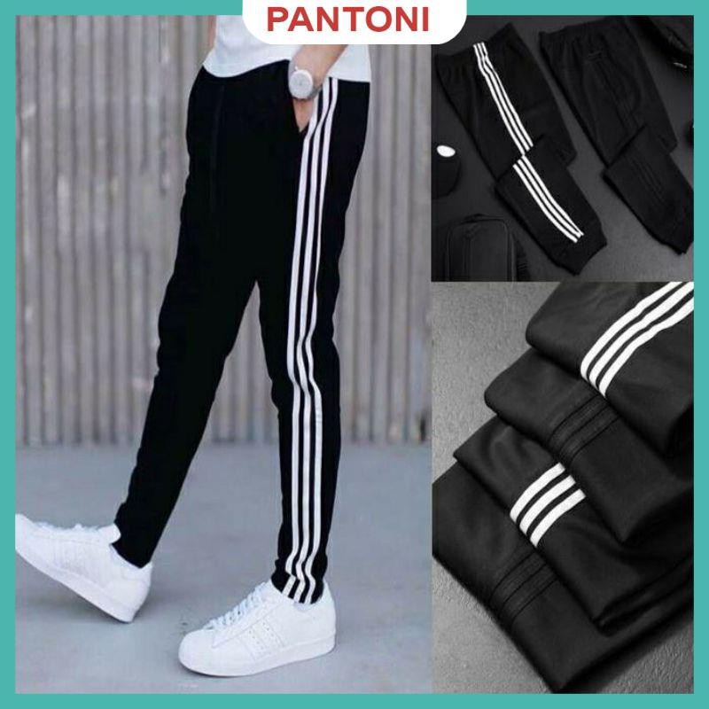 Quần thể thao nam quần nỉ nam quần tập dày dặn 3 sọc kiểu dáng trẻ trung năng động(QNTT)