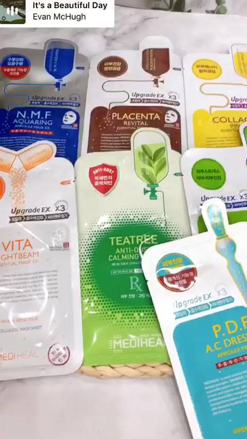 Mặt nạ Mediheal Teatree, Vita Lightbeam, Placenta Revital và Collagen EX Essential Mask 24ml [Hàng nhập khẩu chính hãng] | BigBuy360 - bigbuy360.vn