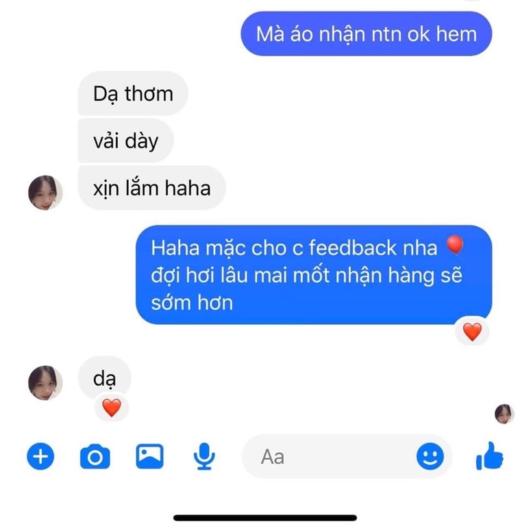 TRẢ ODER CHỊ THẢO