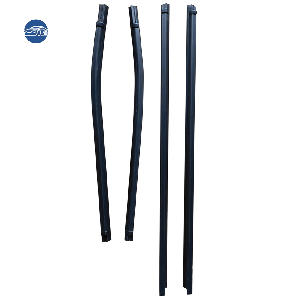 Set 4 Dây Cao Su Dán Viền Cửa Kính Xe Hơi Isuzu D-MAX Pickup 2010-2020