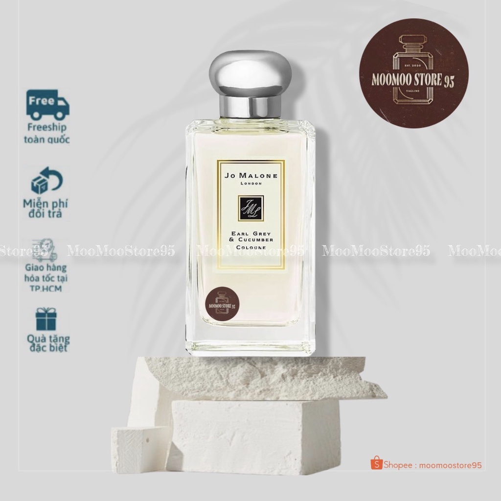 -𝐌𝐨𝐨𝐌𝐨𝐨- Jo Malone Earl Gray &amp; Cucumber | Nước hoa Nữ | Tươi mát và trẻ trung