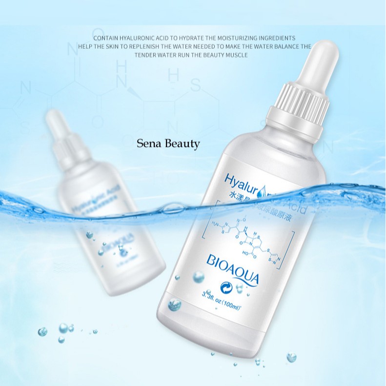 Serum cấp nước Hyaluronic Acid Bioaqua 100ml Sena Beauty | BigBuy360 - bigbuy360.vn