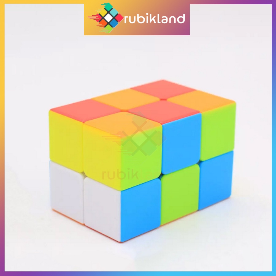 Rubik Biến Thể Z-Cube 2x2x3 Rubic 223 Stickerless Siêu Xịn Đồ Chơi Trí Tuệ Trẻ Em