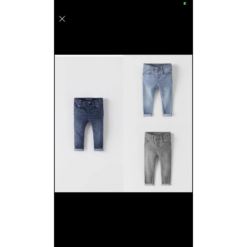 Quần skinny zara bé trai bé gái