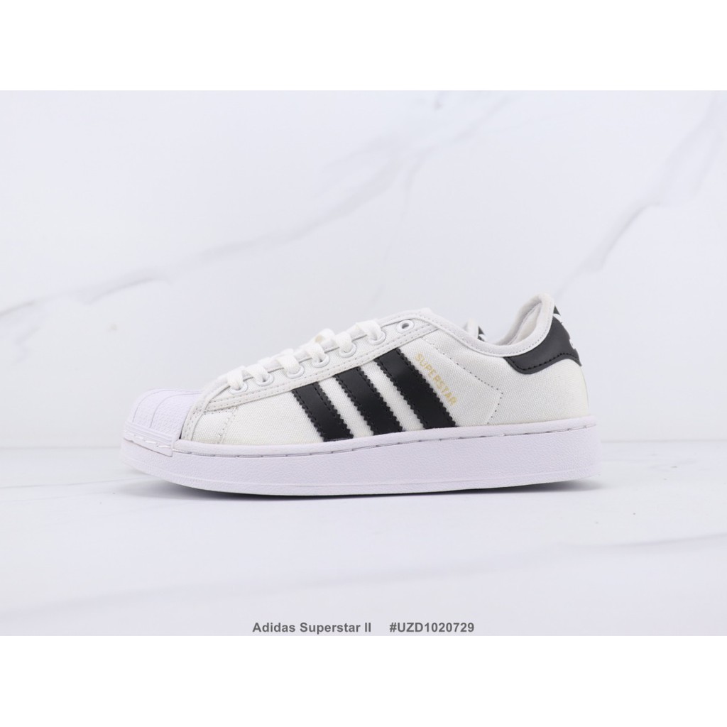 Giày Thể Thao Adidas Superstar Ii Chất Liệu Canvas Size 36-44