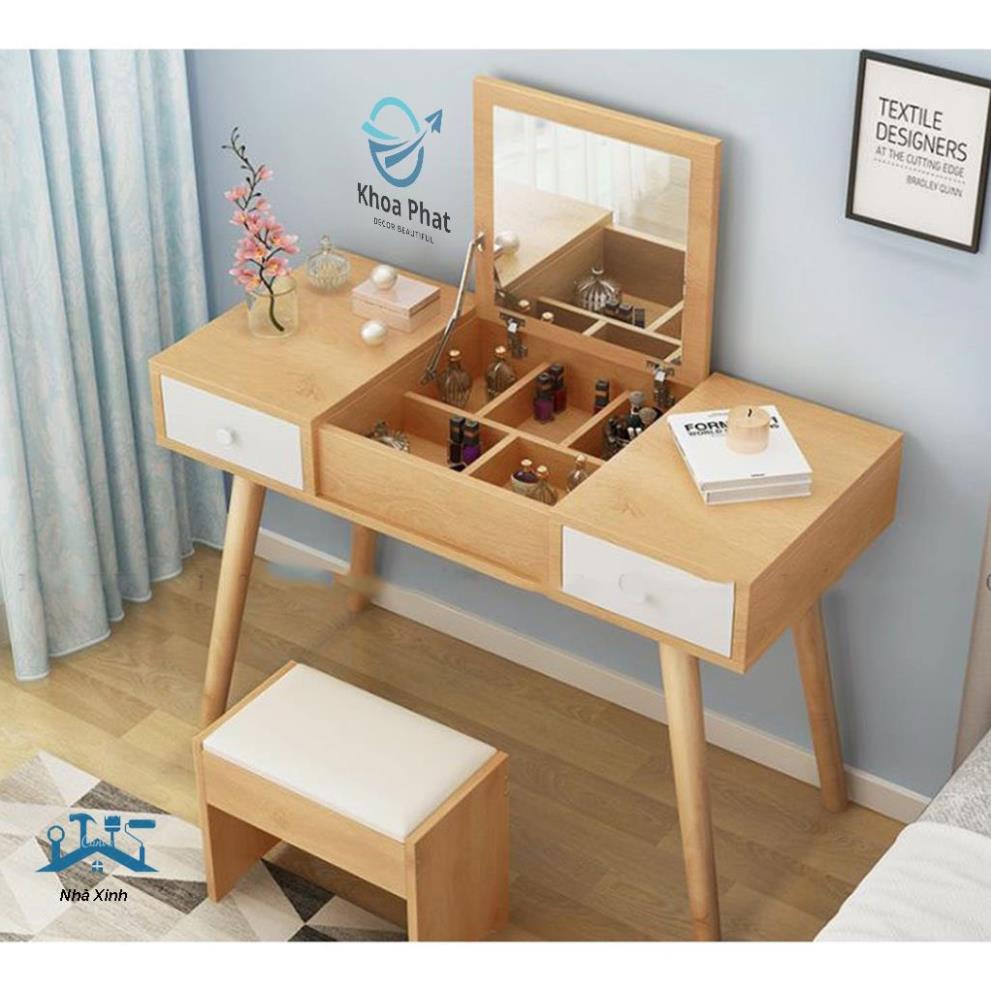 BÀN TRANG ĐIỂM KÈM GƯƠNG CAO CẤP -cs3