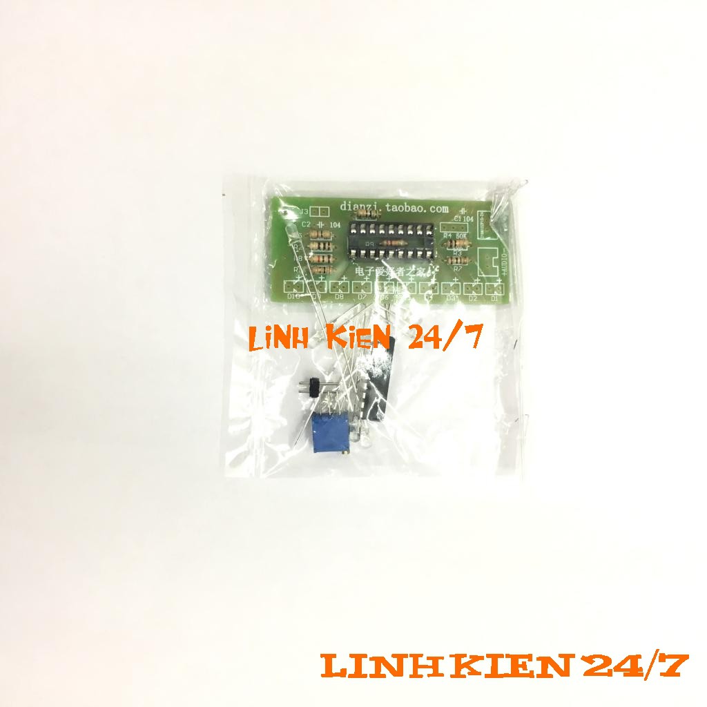 Bộ Module Mạch Led Nháy Theo Nhạc LM3915N