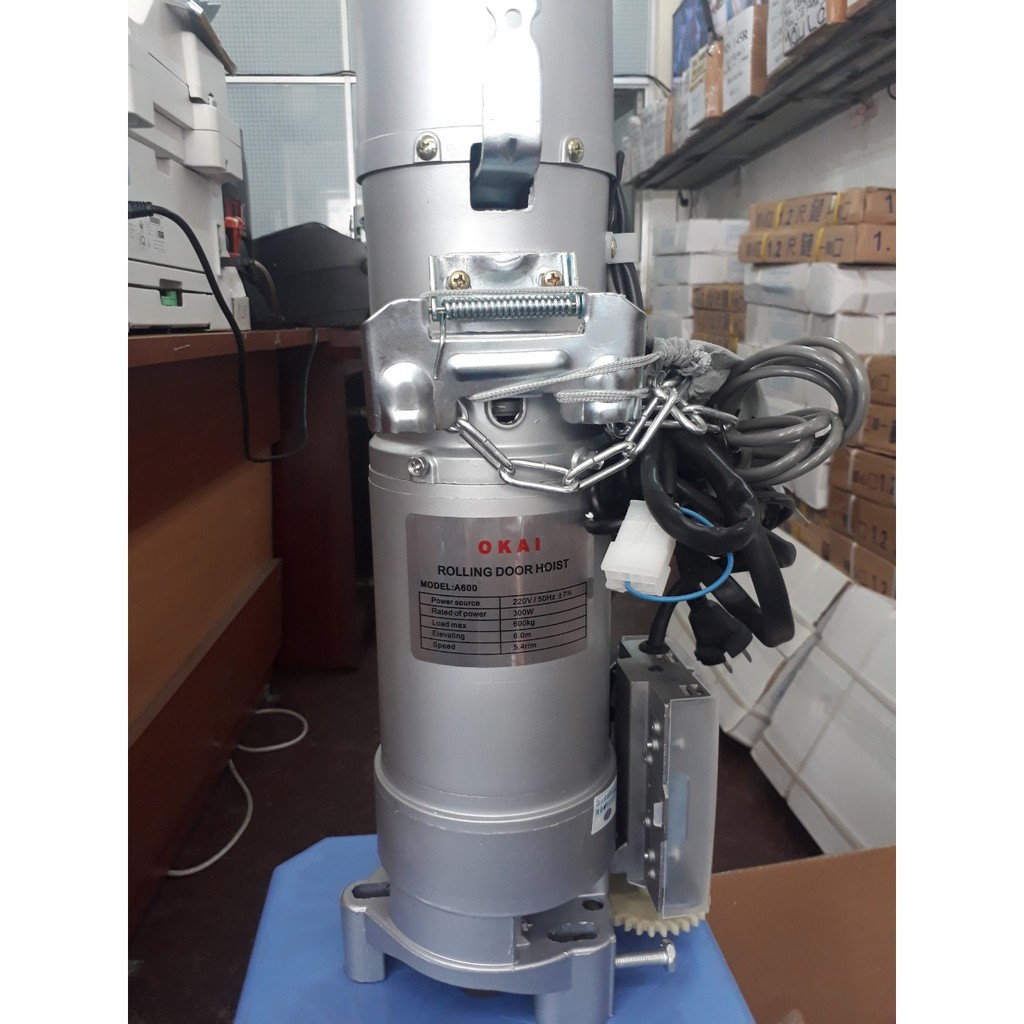 ✅ AUSTDOORCARE ✅BỘ MOTOR CỬA CUỐN OKAI 400KG GIÁ RẺ CHO CỬA DƯỚI 15m2 BAO GỒM MOTOR+2 REMOTE+LẮC 32